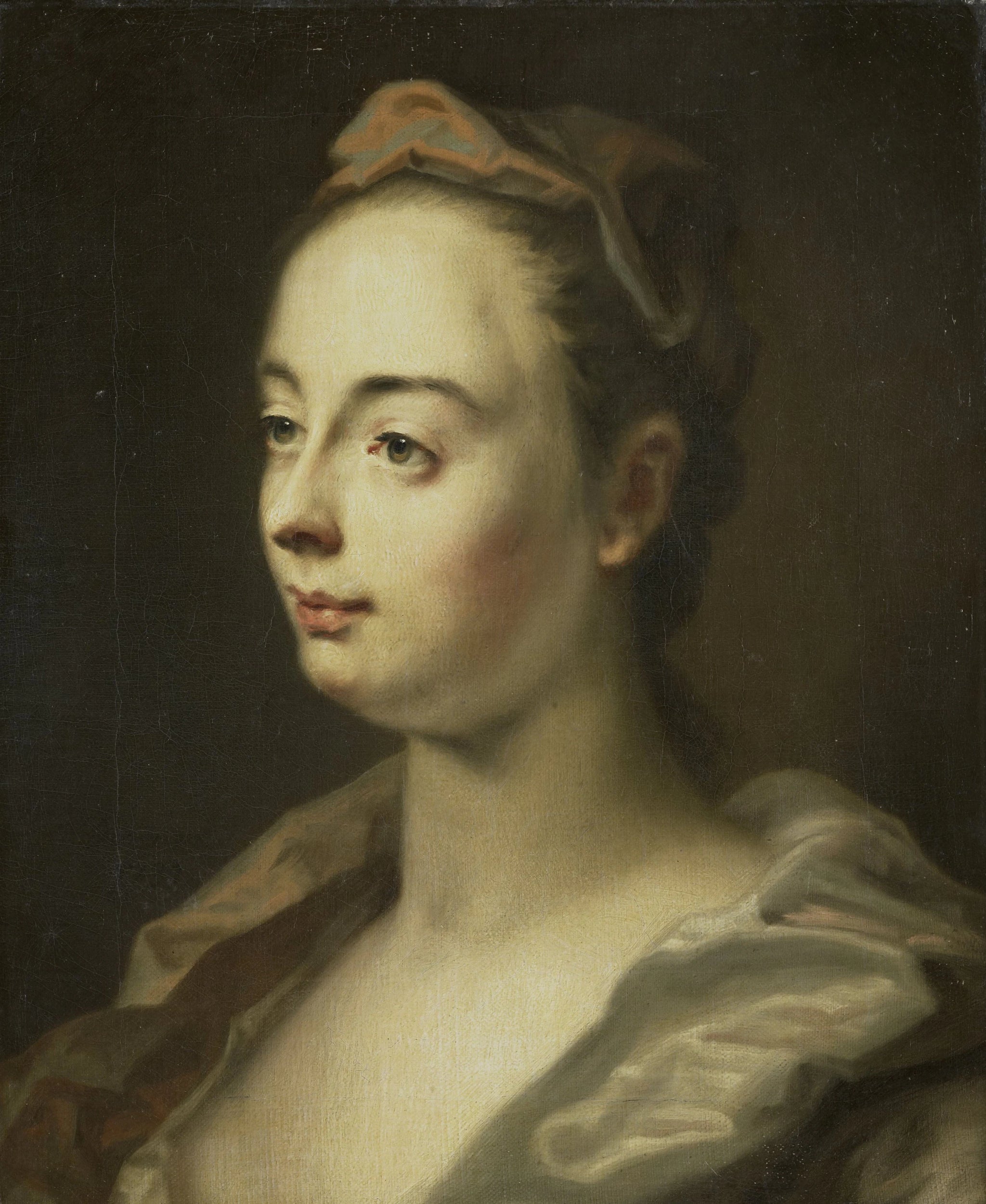Portrait d'une femme - Balthasar Denner
