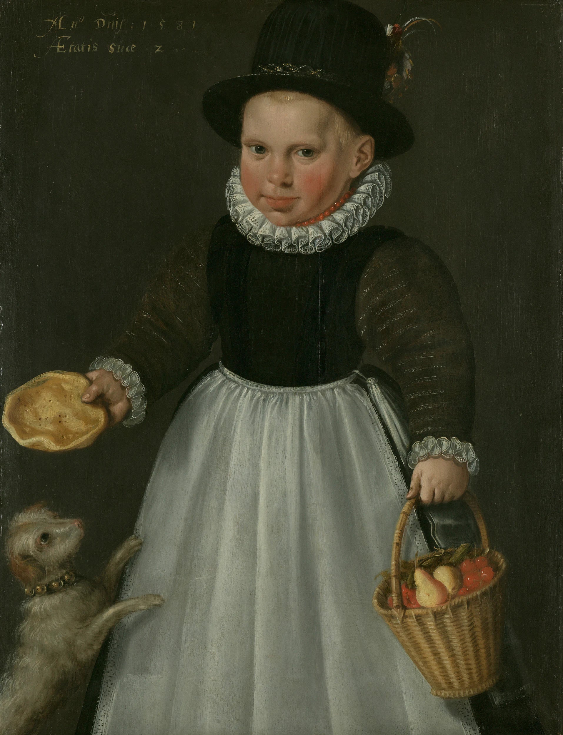 Portrait d'un garçon de deux ans - Jacob Willemsz Delff