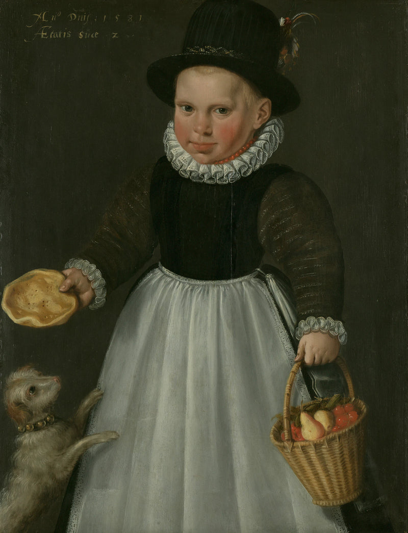 Portrait d'un garçon de deux ans - Jacob Willemsz Delff
