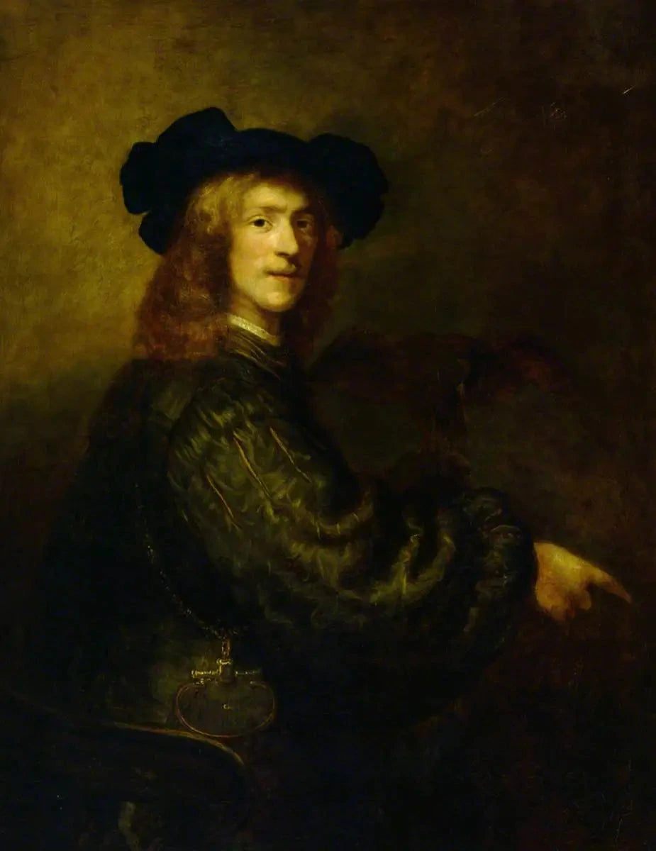 Portrait d’un gentilhomme — copie d’après Rembrandt, Southampton City Art Gallery