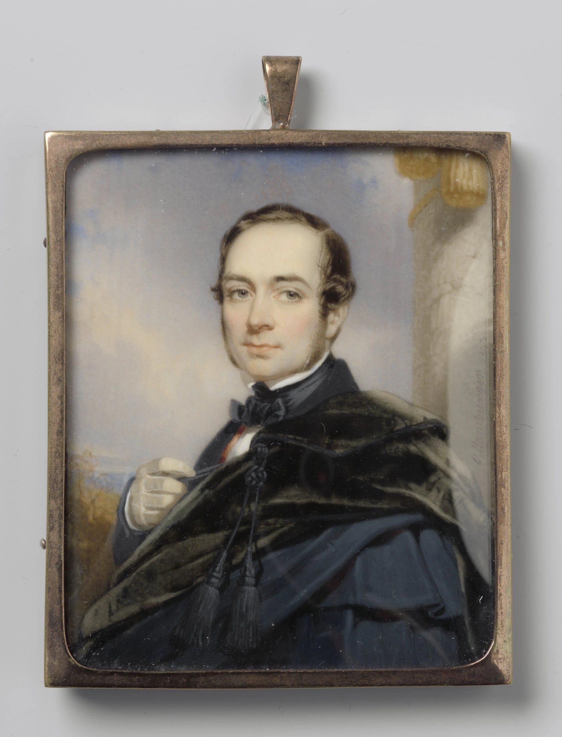 Portrait d'un homme - Johan Coenraad Hamburger