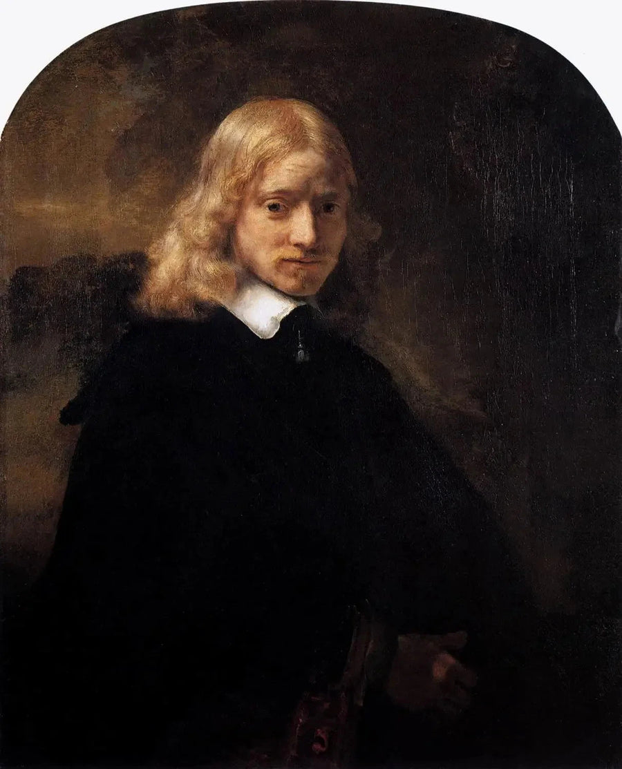 ภาพเหมือนของชายคนหนึ่ง อาจจะเป็น Pieter Six - Rembrandt