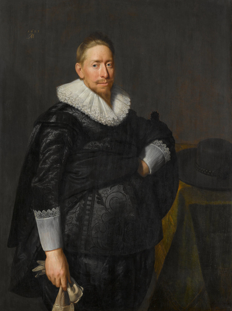 Portrait d'homme, probablement de la famille Pauw - Paulus Moreelse