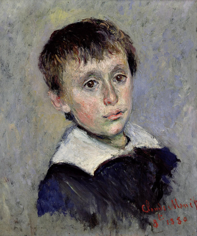 ภาพเหมือนของ Jean Monet W632 - Claude Monet