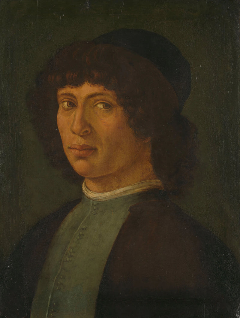 Portrait d'un jeune homme - Artiste inconnu du Rijksmuseum