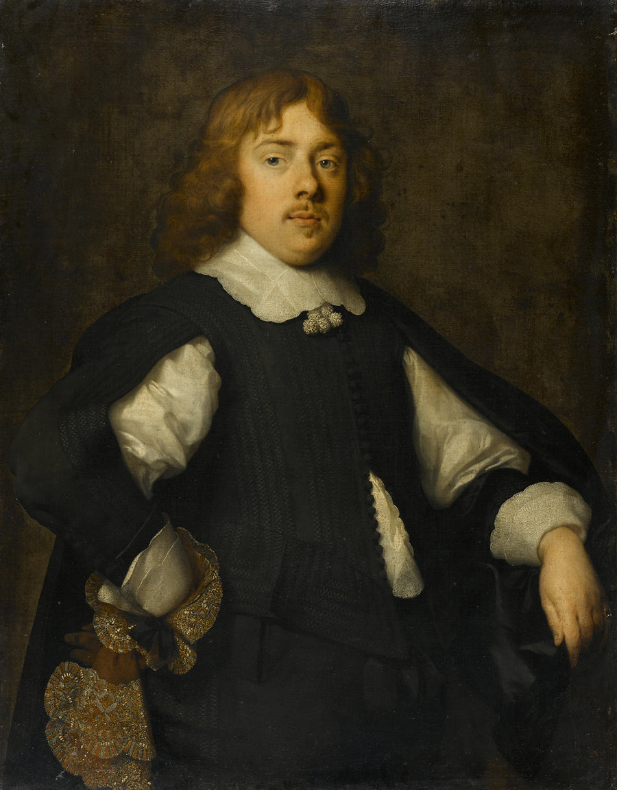 Portrait de Joan Pietersz Real (1625-59) - Cornelis Janssens van Ceulen