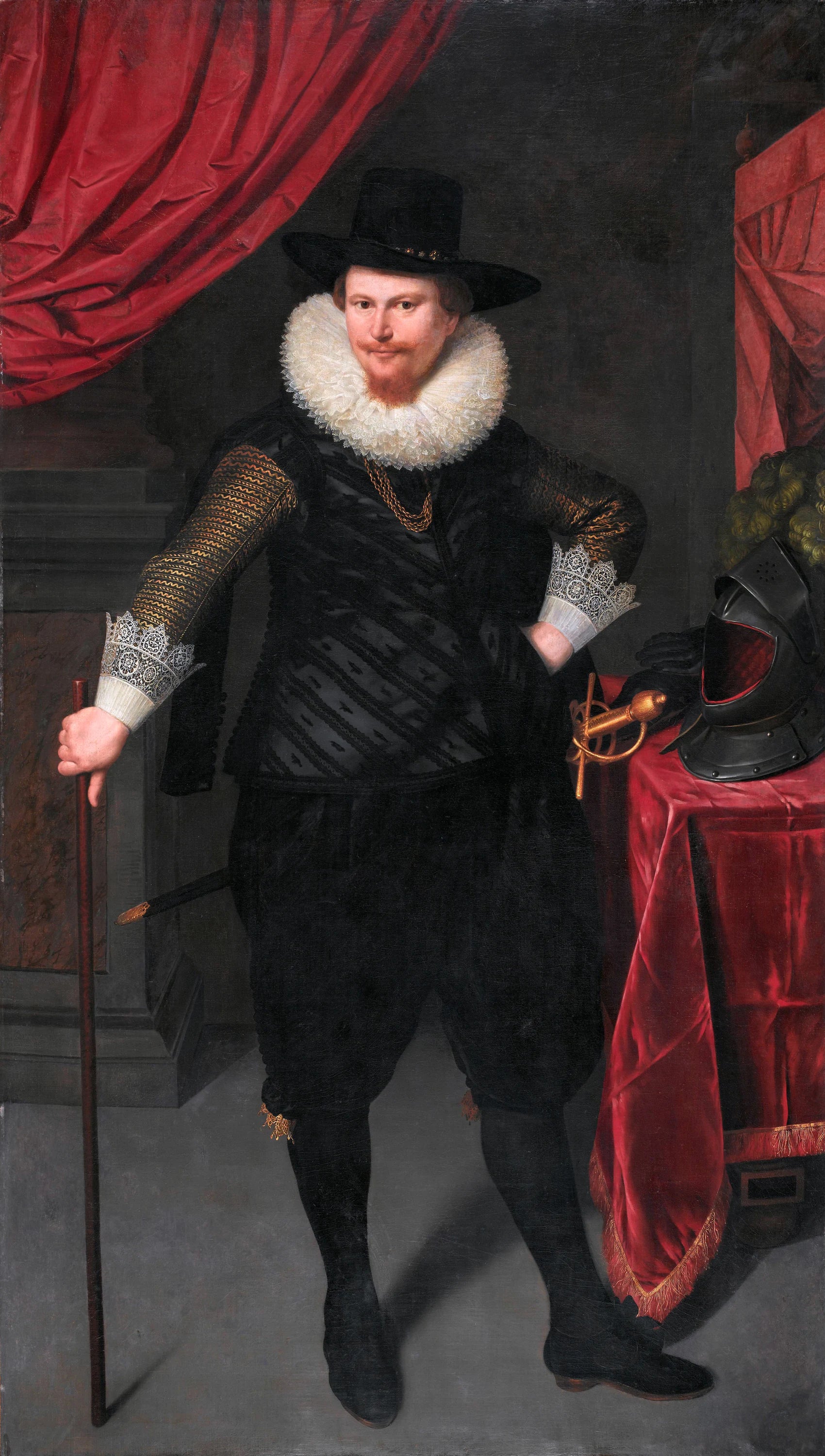Portrait de Laurens Réaël - Cornelis van der Voort