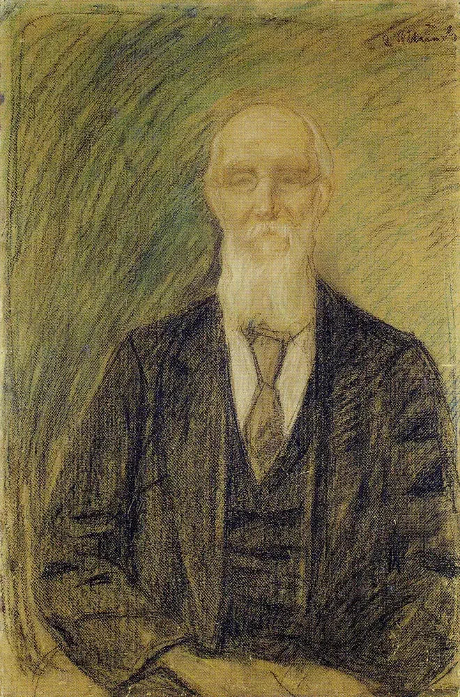 ภาพเหมือนชาย. คุณ von R. - Edvard Munch