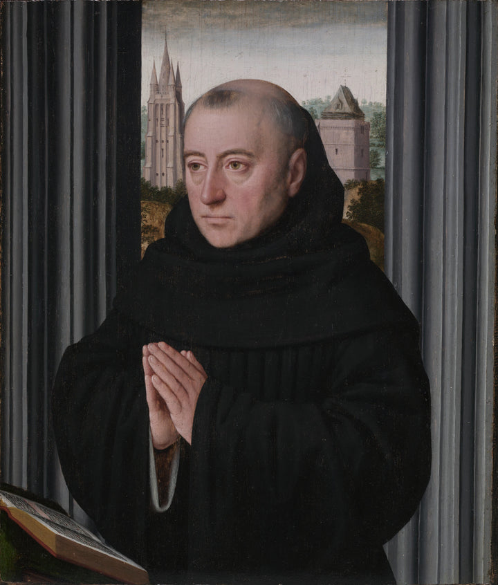 Portrait d'un moine - Gerard David