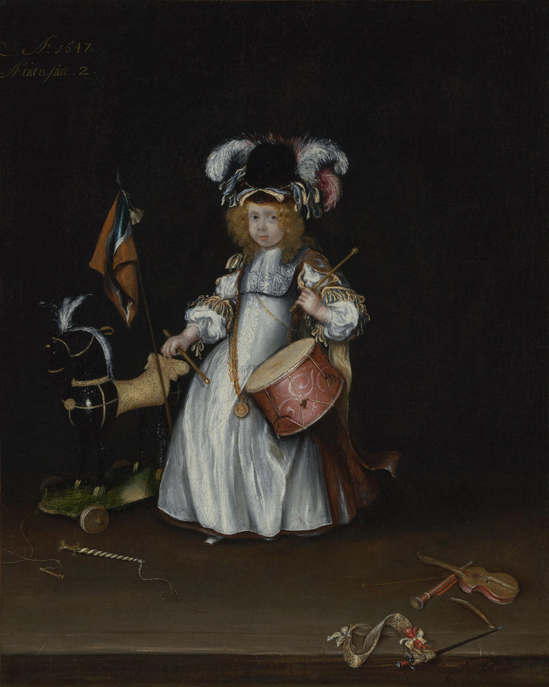 Portrait de Moïse ter Borch enfant de deux ans - Gesina ter Borch