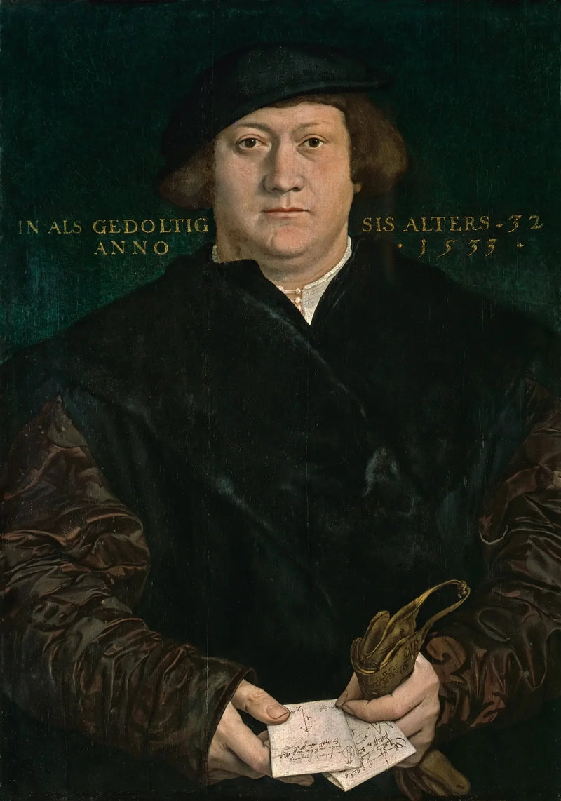ภาพเหมือนของ Cyriacus Kale - Hans Holbein le Jeune