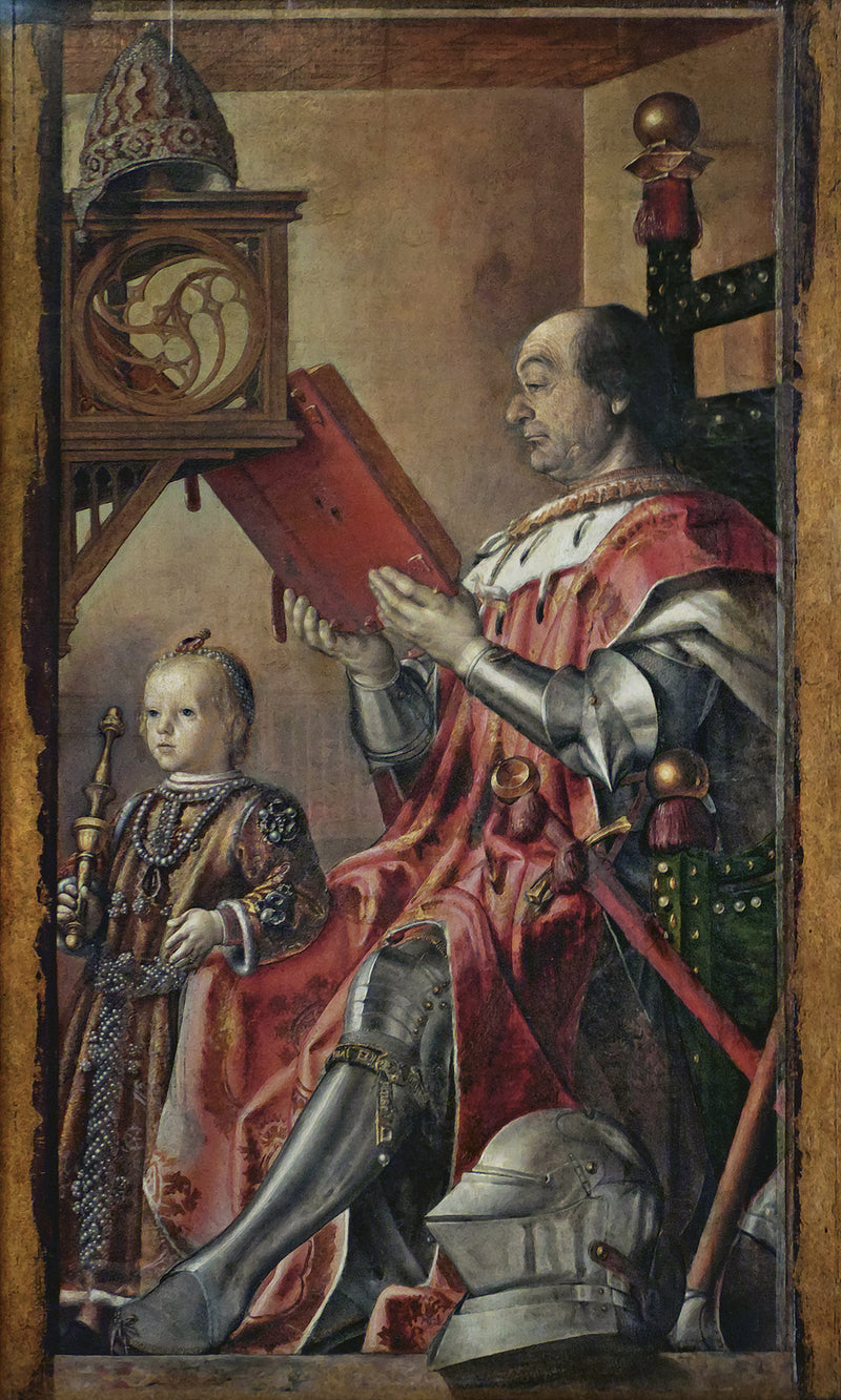 Le Duc d’Urbino et son fils Guidobaldo - Pedro Berruguete