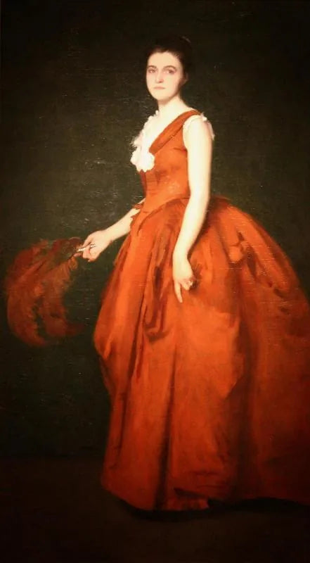 ภาพเหมือนของ Madame T - Edmund Charles Tarbell
