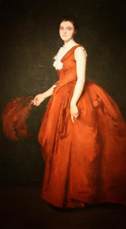 ภาพเหมือนของ Madame T - Edmund Charles Tarbell