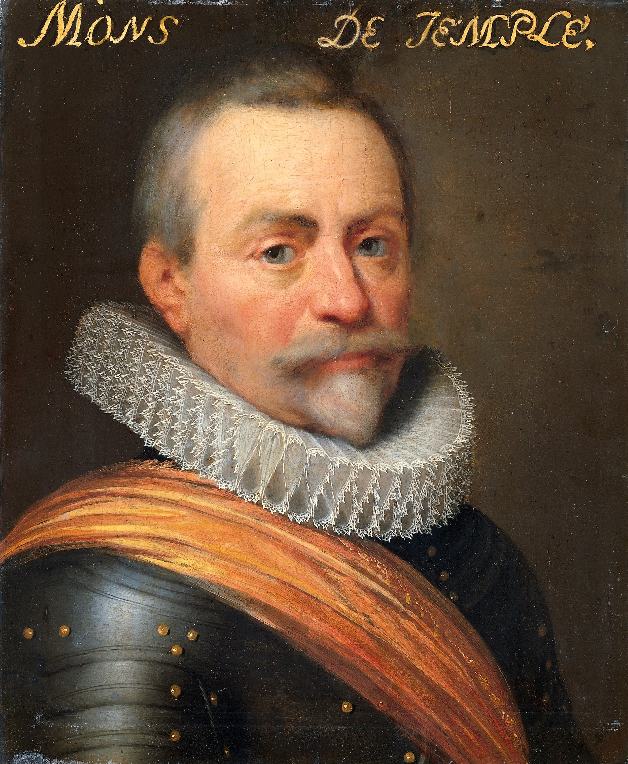 Portrait d'Olivier van den Tempel, seigneur de Corbeecke - Jan van Ravesteyn