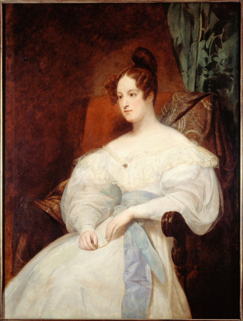 ภาพเหมือนเบื้องต้นของเจ้าหญิง Louise d'Orléans - Ary Scheffer