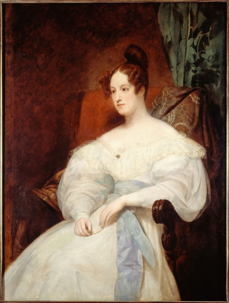 ภาพเหมือนเบื้องต้นของเจ้าหญิง Louise d'Orléans - Ary Scheffer