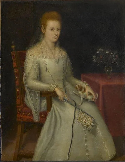 Portrait présomptif de Laudomia Gozzadini - Lavinia Fontana image 1 reproduction de peinture à l’huile