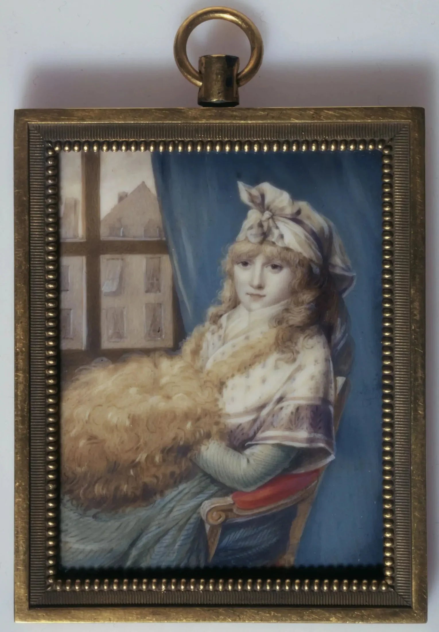 Portrait présomptif de Lucile Desmoulins - Louis-Léopold Boilly image 1 reproduction réalisée par Alpha Reproduction