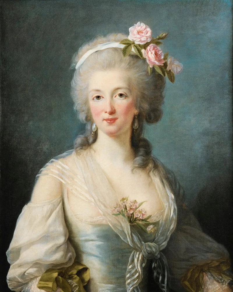 ภาพเหมือนที่เชื่อว่าเป็นของ Jeanne de Valois-Saint-Rémy - Élisabeth Vigeé Le Brun