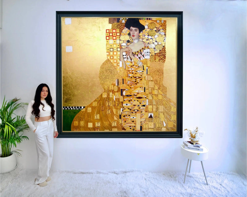 ภาพเหมือนที่ถูกจินตนาการใหม่ของอเดล บล็อค-เบาเออร์ โดยมาสเตอร์อพอลโลน | 200x200ซม.
