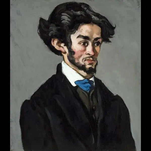Reproduction du tableau « Portrait romantique - Paul Cézanne » par Alpha Reproduction en peinture à l’huile