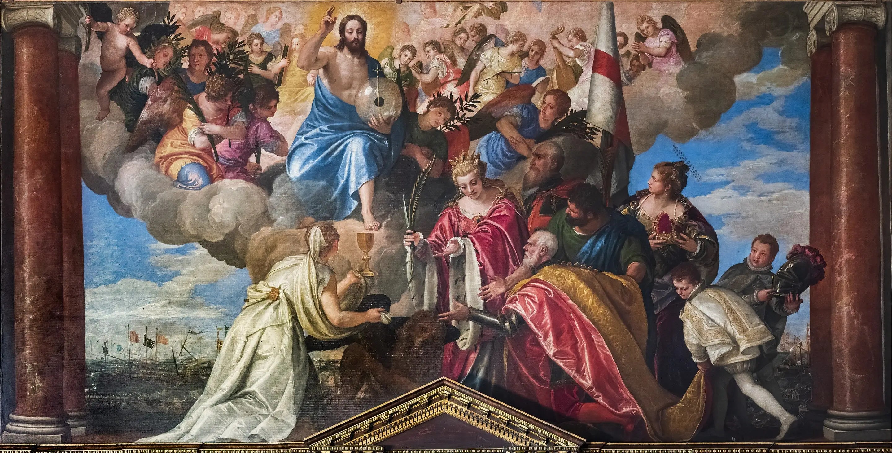 Portrait votif du doge Sebastiano Venier - Paul Véronèse - Alpha Reproduction