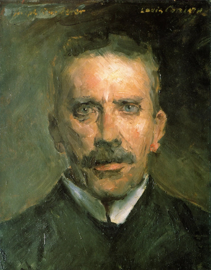 Porträt des Dichters Josef Ruederer - Lovis Corinth
