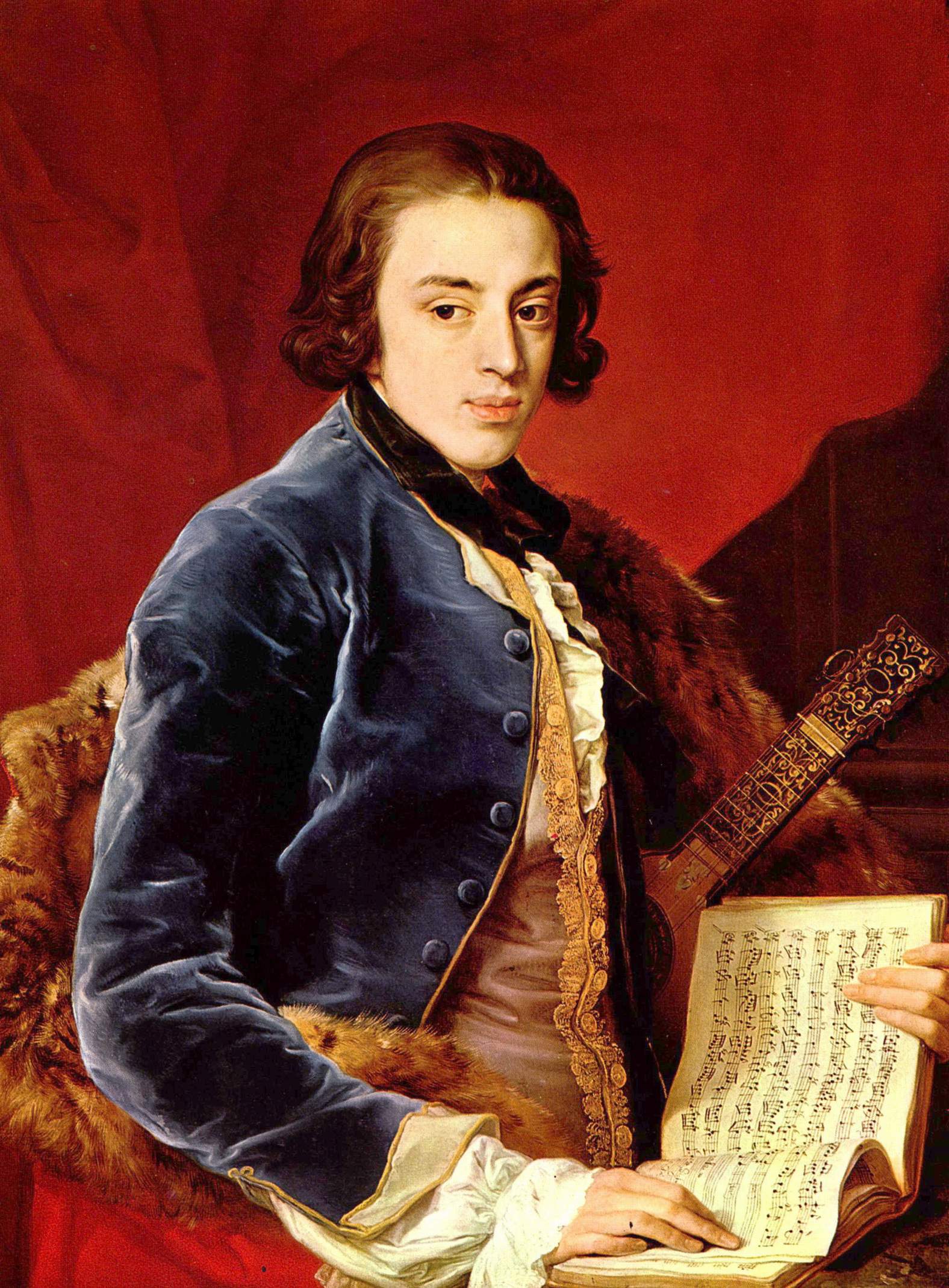 Porträt des John Marquis of Monthermer - Pompeo Batoni image 1 reproduction de peinture à l’huile