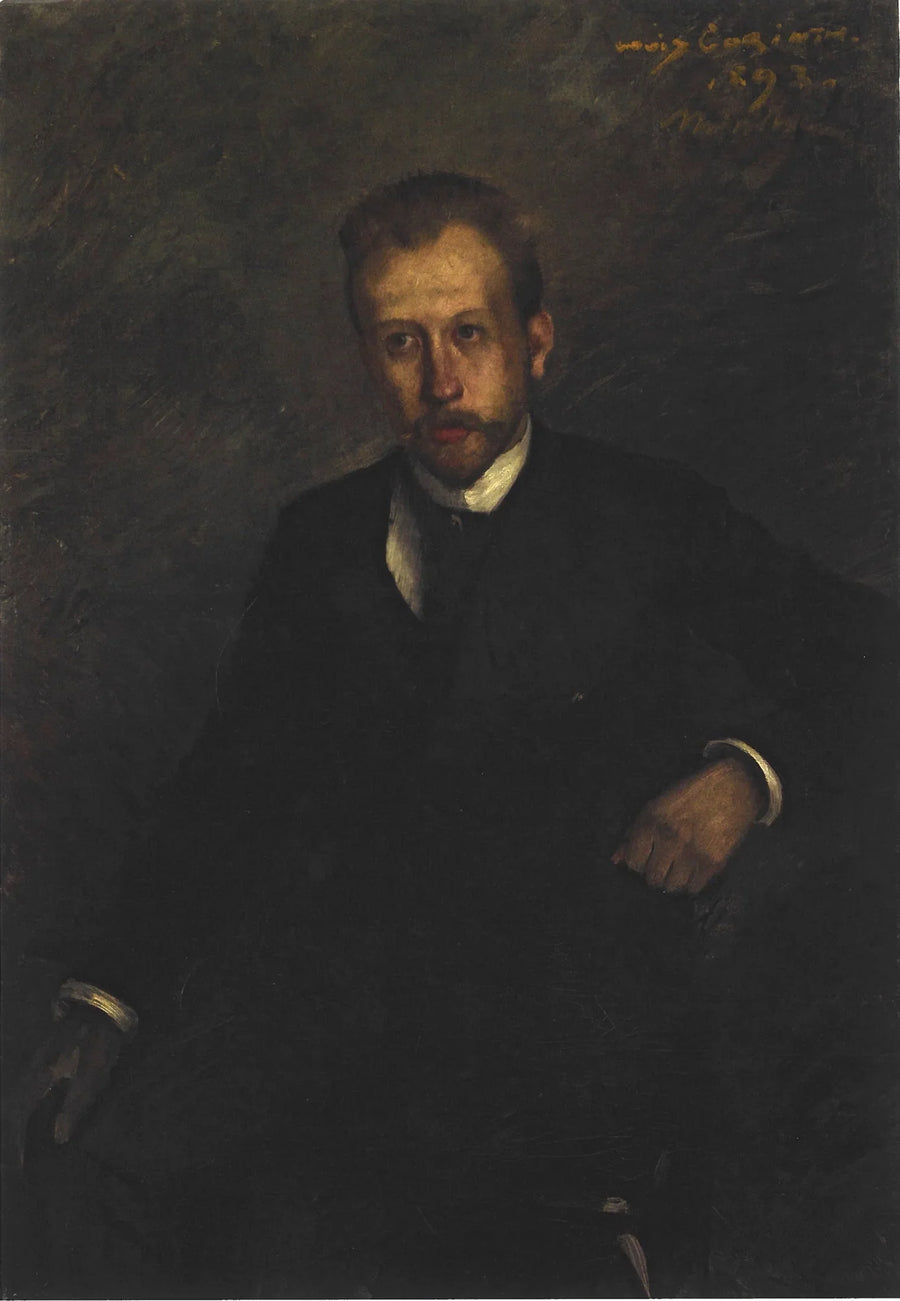 Porträt des Lehrers Carl Bolhoevener, Paullus genannt - Lovis Corinth