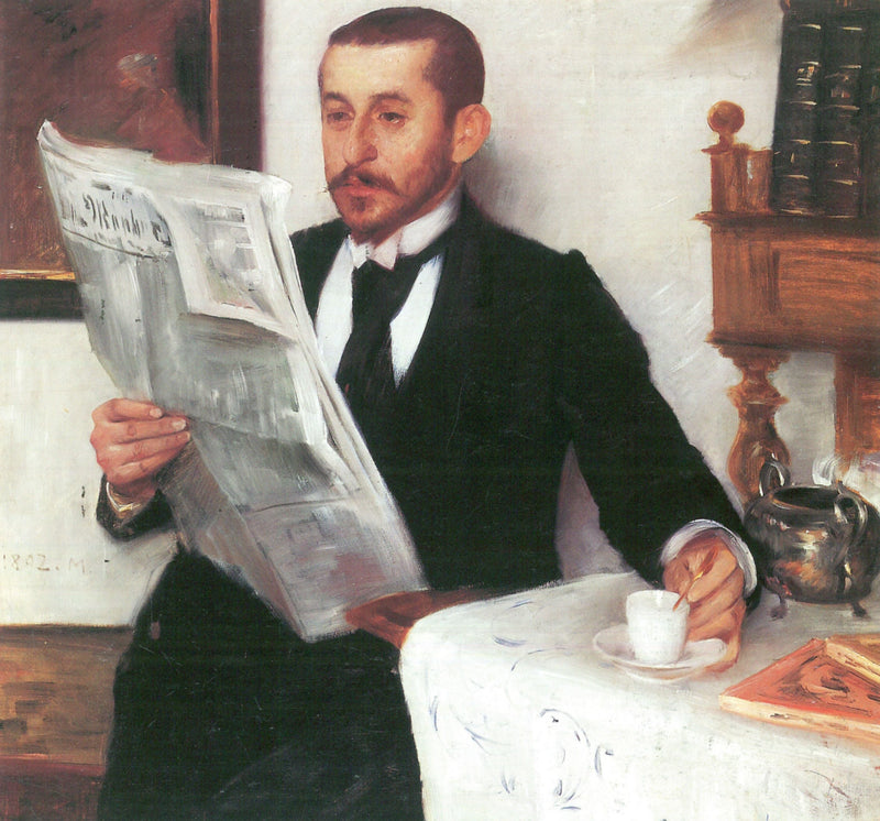 Porträt des Malers Benno Becker - Lovis Corinth