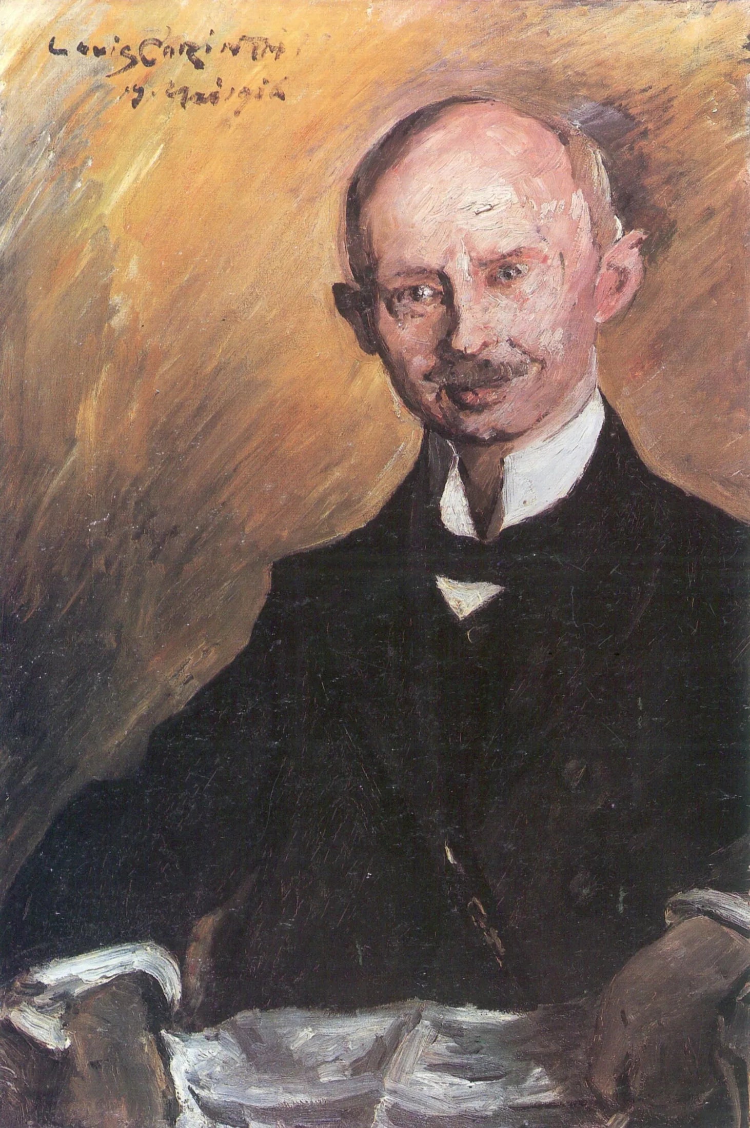 Porträt Otto Winter - Lovis Corinth image 1 reproduction de peinture à l’huile