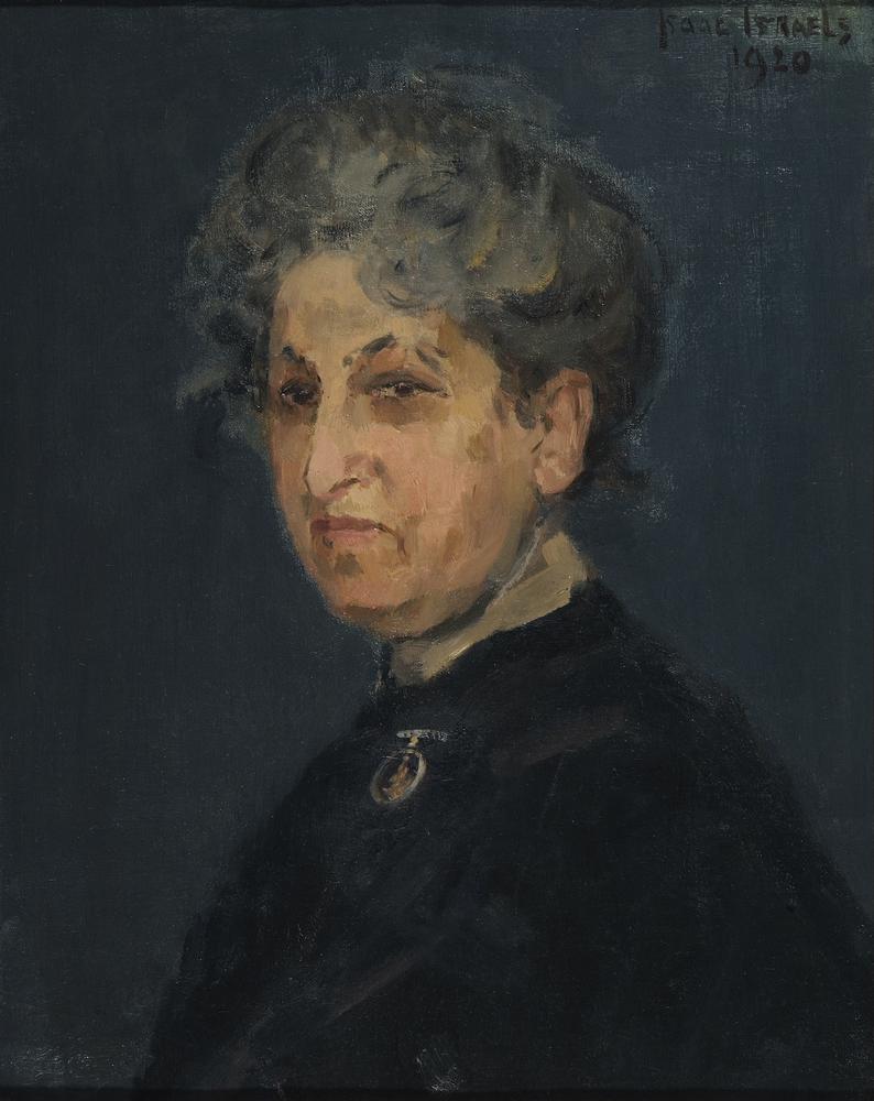Portret Aletta Jacobs - Isaac Israëls image 1 copie peinte à la main à l’huile