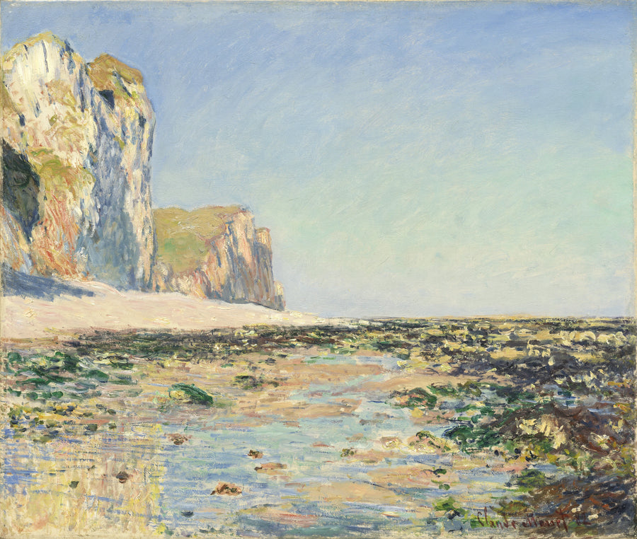 ริมทะเลและหน้าผา Pourville ในตอนเช้า W787 - Claude Monet