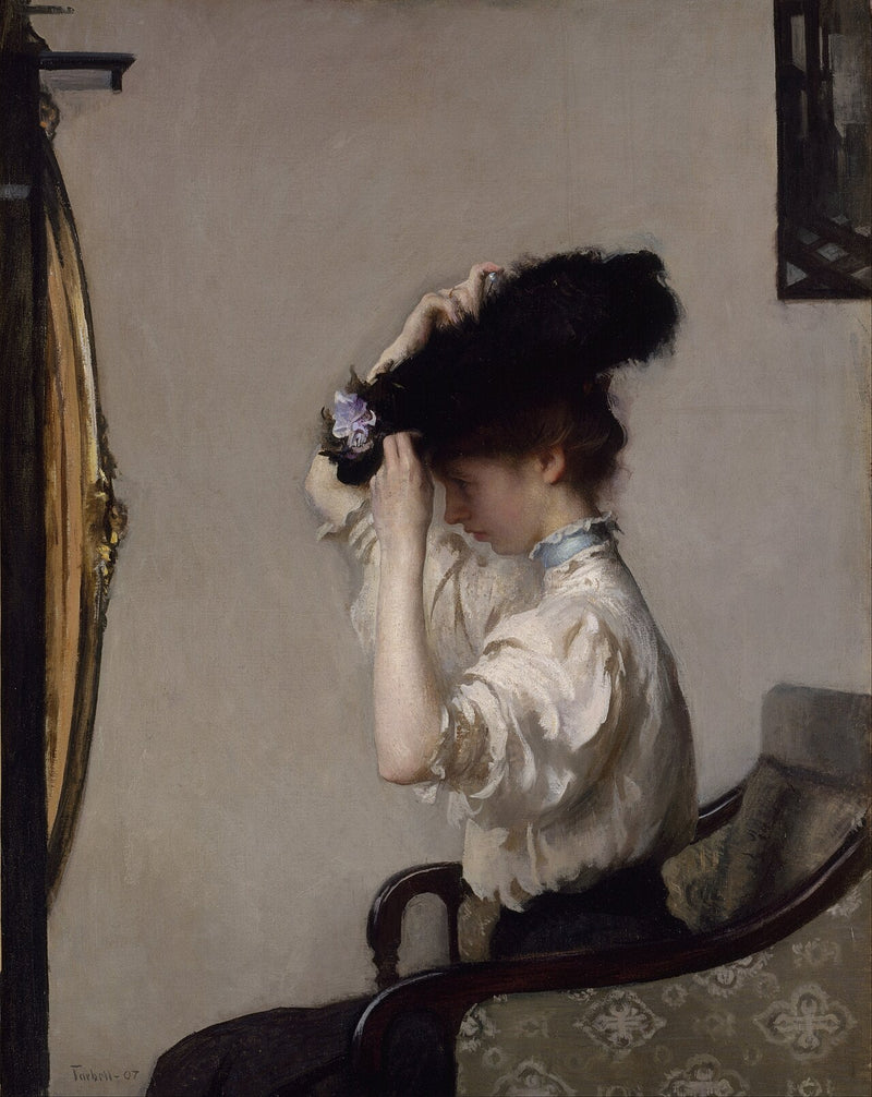 การเตรียมตัวสำหรับเช้า - Edmund Charles Tarbell