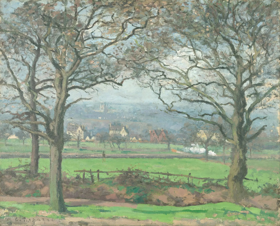 ใกล้ Sydenham Hill - Camille Pissarro