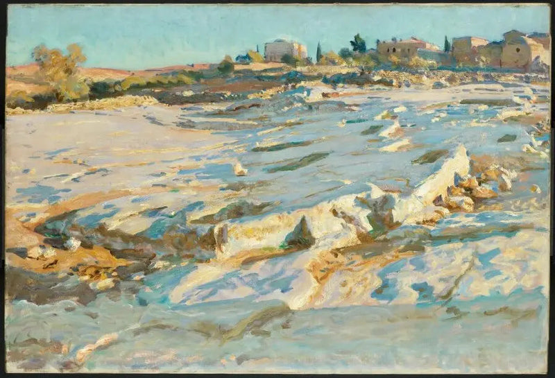 ใกล้ภูเขามะกอก, เยรูซาเล็ม - John Singer Sargent