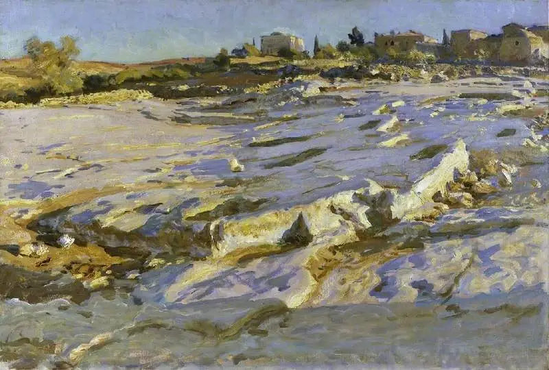 ใกล้ภูเขามะกอก, เยรูซาเล็ม - John Singer Sargent