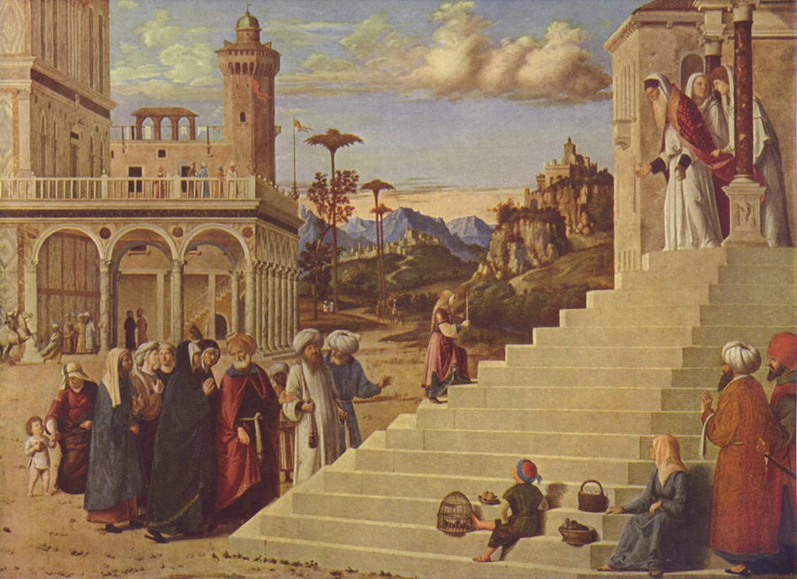 ภาพวาดแม่พระที่วัด - Cima da Conegliano