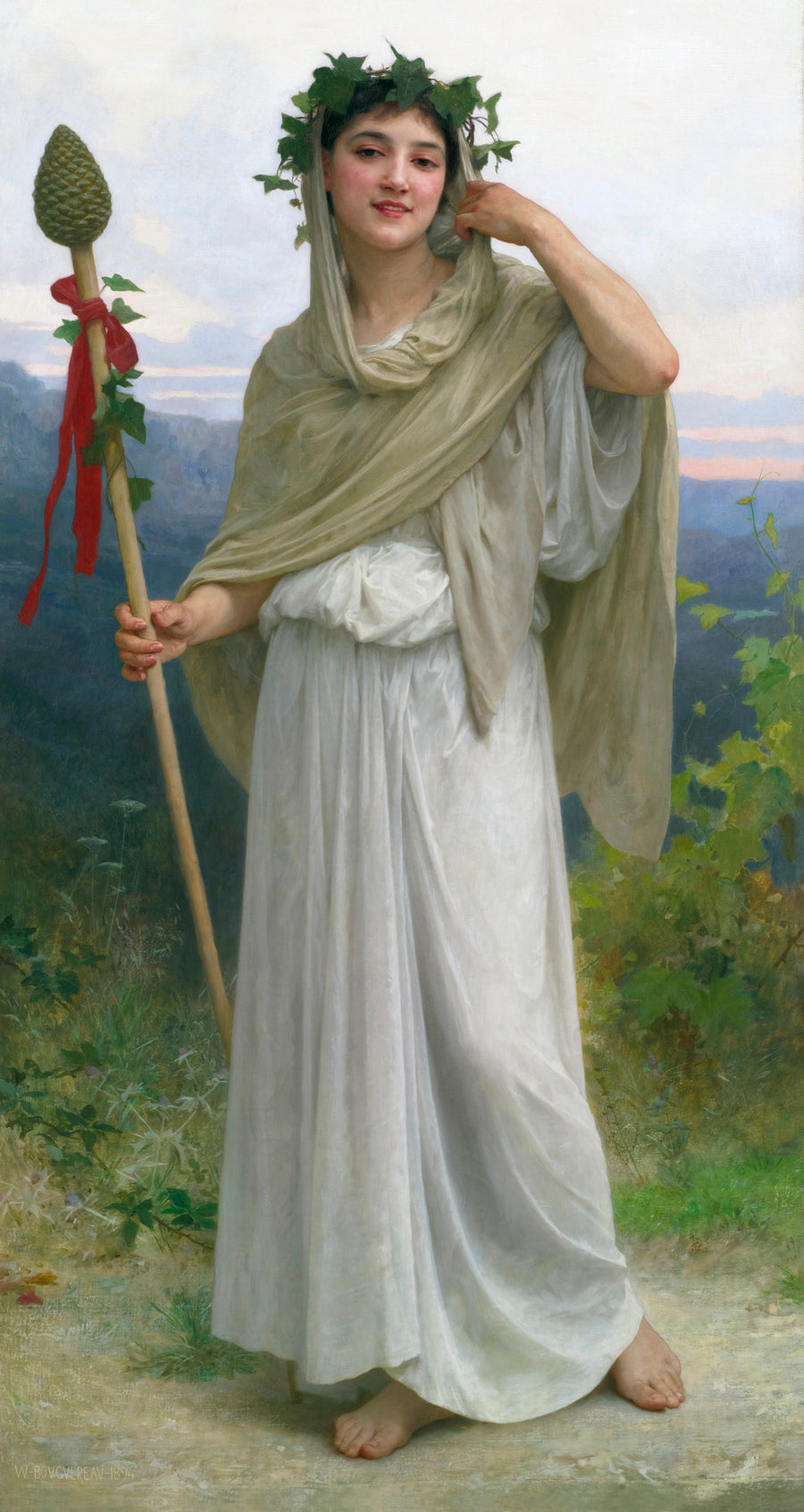 Prêtresse de Bacchus (1894) - Bouguereau