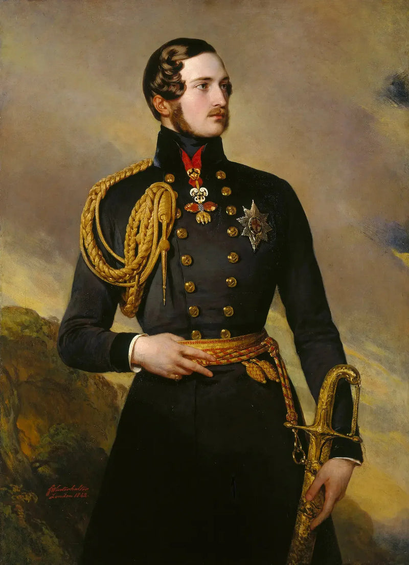 เจ้าชายอัลเบิร์ต (1819-1861) - ฟรานซ์ ซาเวอร์ วินเทอร์ฮัลเทอร์