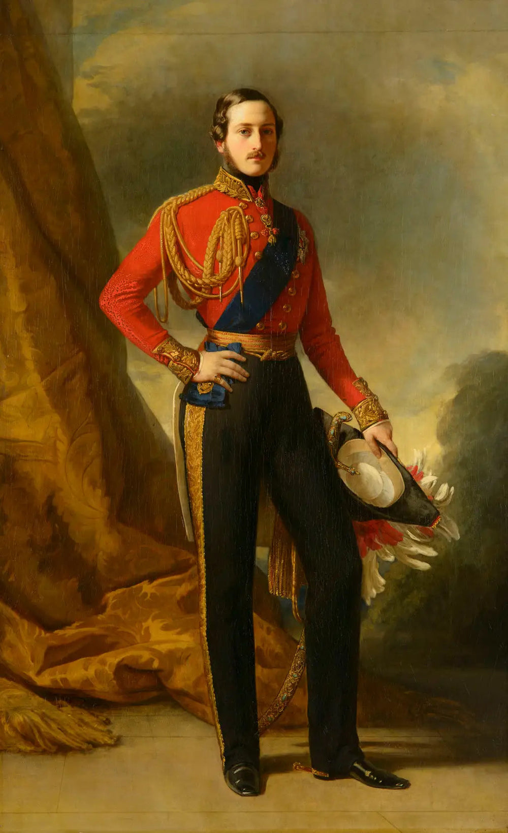 Prince Albert, prince consort - Franz Xaver Winterhalter image 1 reproduction artisanale de tableau