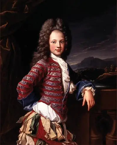 Prince écossais - Hyacinthe Rigaud image 1 copie peinte à la main à l’huile