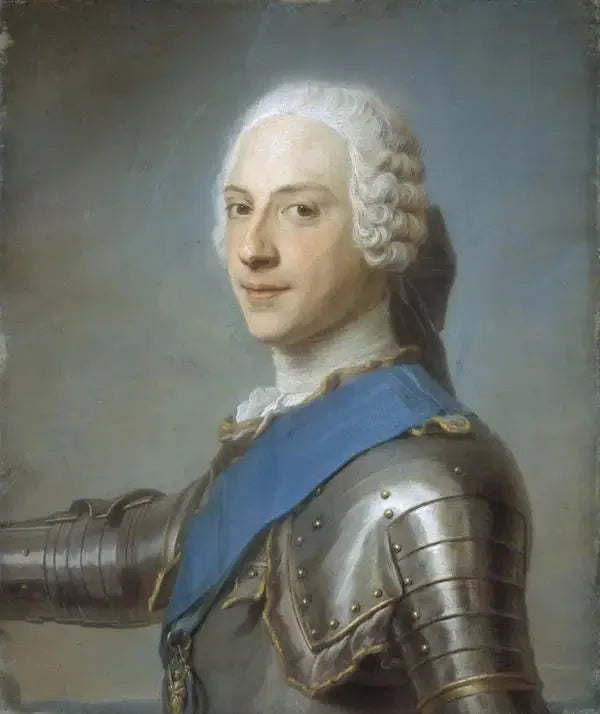เจ้าชาย Henri Benoît Clément Stuart, 1725 - 1807. คาร์ดินัล ยอร์ก - Maurice-Quentin de La Tour