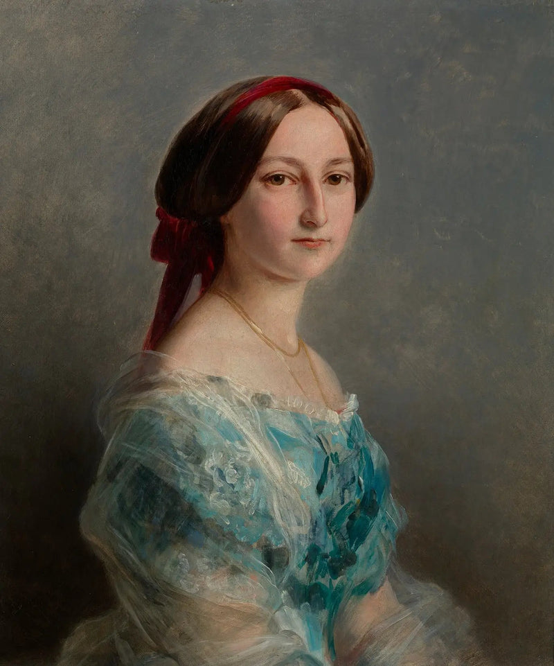 เจ้าหญิงอเดลายด์แห่งโฮเฮนโลห์-ลังก์นบูร์ก (1835-1900) - ฟรานซ์ คแซเวอร์ วินเทอร์ฮัลเทอร์