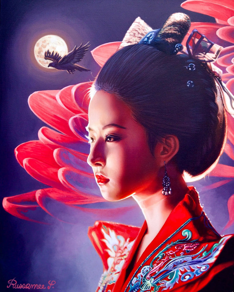 เจ้าหญิงเจด | 40 x 50 ซม.