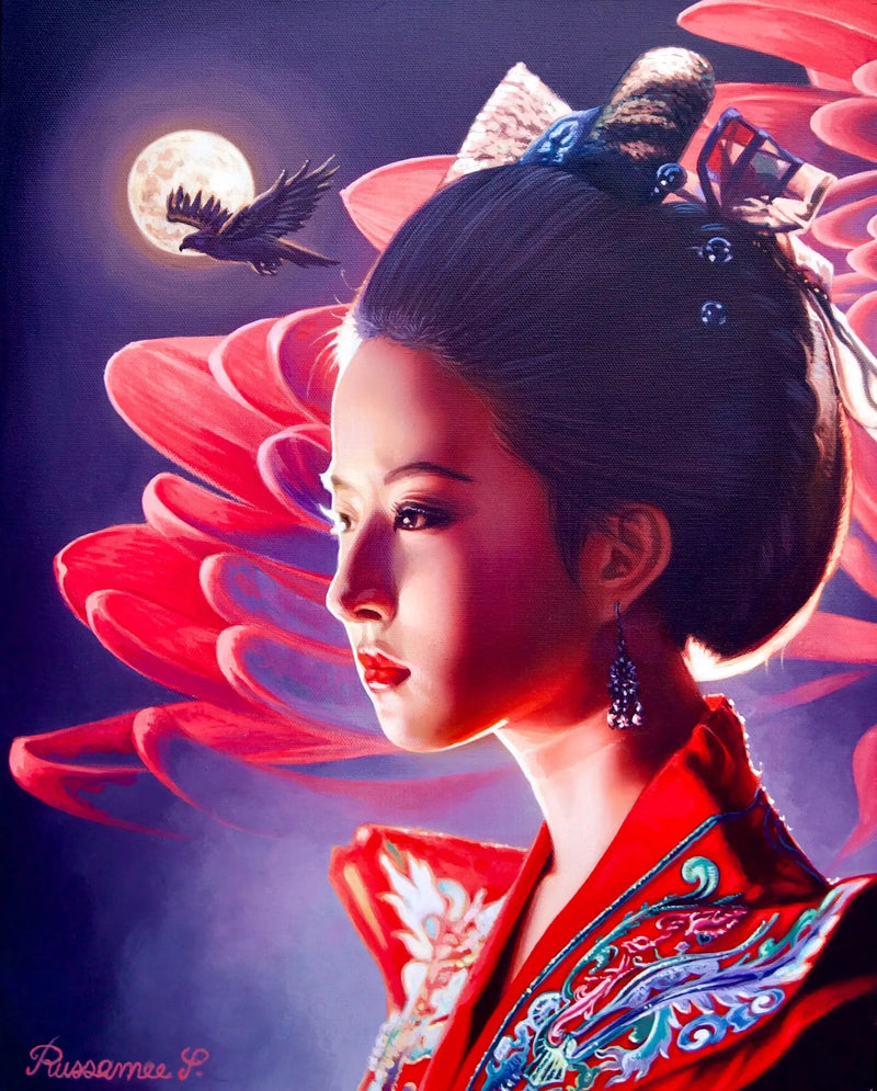 เจ้าหญิงเจด | 40 x 50 ซม.