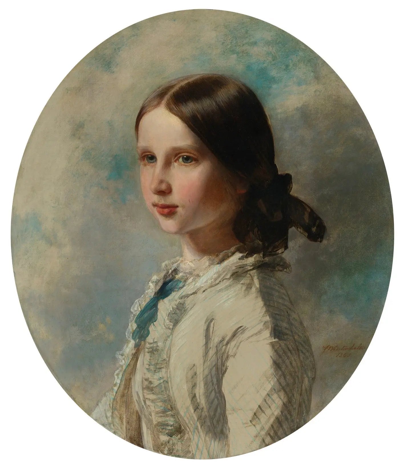 Princesse Louise de Prusse (1838-1923) - Franz Xaver Winterhalter image 1 reproduction réalisée par Alpha Reproduction
