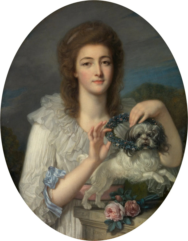 เจ้าหญิงวาร์วารา นิโคไลเยฟนา กาการีน (1762-1802) - ฌอง-บาติสต์ กรูซ์
