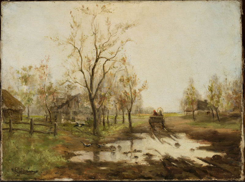 Printemps dans la campagne. - Isaac Levitan